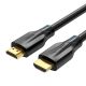 HDMI 2.1 Cable Vention AANBH, 2m, 8K 60Hz/ 4K 120Hz (black)