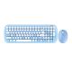 Wireless keyboard + mouse set MOFII Candy XR 2.4G (Blue)