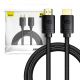 Baseus High Definition Series HDMI 2.1 cable, 8K 60Hz, 3D, HDR, 48Gbps, 2m (black)