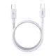 Kabel USB-C do USB-C Remax Marlik, 2m, 100W (bijeli)