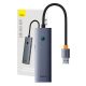 4in1 Hub Baseus UltraJoy USB-A do 4xUSB 3.0 (space grey)