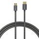 HDMI to HDMI cable, Blitzwolf BW-HDC4, 4K, 1.2m (black)