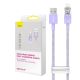 Fast Charging cable Baseus USB-A to Lightning Explorer Series 2m, 2.4A (purple)