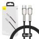 USB-C kabel za Lightning Baseus Cafule, PD, 20W, 0,25m (crni)