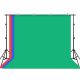 Photo studio background support Puluz 2x3m + Backdrops 3 pcs PKT5205