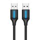 USB 2.0 kabel Vention COJBF 2A 1m crni PVC