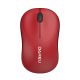 Wireless mouse Dareu LM106 2.4G 1200 DPI (black&red)