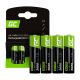 Green Cell Rechargeable Batteries Sticks 4x AA R6 2600mAh