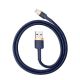 Baseus Cafule Lightning kabel 2.4A 1m (zlatni+tamnoplavi)