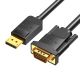 DisplayPort na VGA kabel Vention HBLBG 1,5m, 1080P 60Hz (crni)