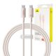 Fast Charging cable Baseus USB-C to USB-C Habitat Series 1m 100W (pink)