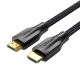 HDMI 2.1 Cable Vention AAUBH, 2m, 8K 60Hz/ 4K 120Hz (black)