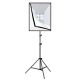 Studio set Puluz softbox 50x70cm, tripod, LED bulb 4 pcs PU5071EU