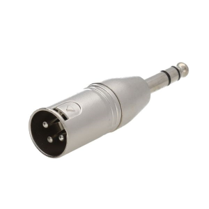Adapter XLR Muški na TRS 6,36mm Muški