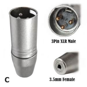 Adapter 3,5mm TRS Ženski na XLR Ženski