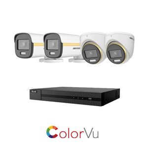 Video komplet TVI 4 kamere 2MP ColorVu