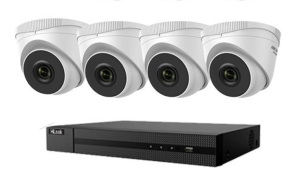 Video komplet IP POE 4 kamere 4MP