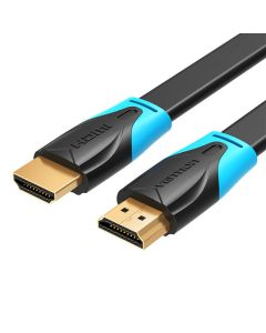 Flat HDMI Cable Vention VAA-B02-L300 3m 4K 60Hz (Black)