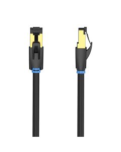 Network Cable CAT8 SFTP Vention IKABN RJ45 Ethernet 40Gbps 15m Black