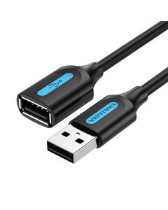 Produžni kabel USB 2.0 muški na ženski Vention CBIBG 1,5m crni