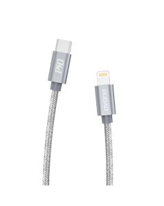 USB-C na Lightning kabel Dudao L5Pro PD 45W, 1m (sivo)