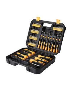 Hand Tool Set Deko Tools DKMT65, 65 pieces