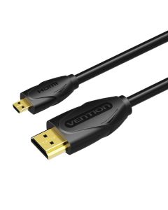 Micro HDMI to HDMI Cable Vention VAA-D03-B100 1m 4K 30Hz (Black)