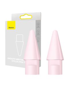 Pen Tips, Baseus Pack of 2, Baby Pink