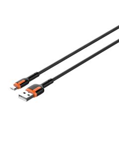 LDNIO LS532 USB - mikro USB kabel od 2 m (sivo-narančasti)