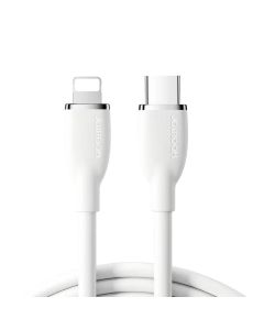 Šareni kabel 30W USB C na Lightning SA29-CL3 / 30W / 1,2m (bijeli)