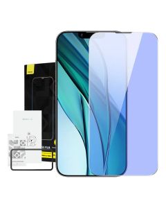 Baseus kaljeno staklo protiv plave svjetlosti 0,4 mm za iPhone 14 Plus/13 Pro Max