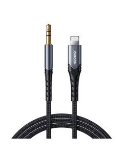 Priključni audio kabel 3,5 mm Lightning 1 m Joyroom SY-A02 (crni)