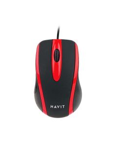 Universal mouse Havit MS753 (black&red)