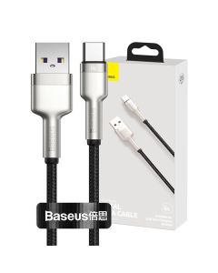 USB kabel za USB-C Baseus Cafule, 66W, 0,25m (crni)