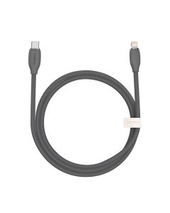 Baseus Jelly kabel USB-C na Lightning, 20W, 1,2m (crni)