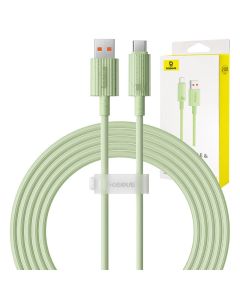 Kabel za brzo punjenje Baseus USB na USB-C Habitat Series 2m 100W (zeleni)