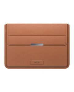 INVZI Leather Case / Cover with Stand Function for MacBook Pro/Air 13"/14" (Brown)