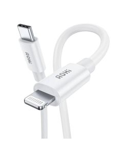 AOHI AOC-L003 USB-C na Lightning kabel, 1,2 m, 3 A, s MFi certifikatom (bijeli)