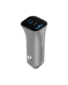 Auto punjač 38W Ricomm RA381 1xUSB-A, 1xUSB-C