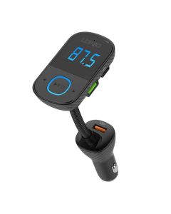 LDNIO Bluetooth C705Q 2USB, USB-C odašiljač FM + USB-C na Lightning kabel