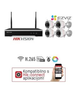 Video komplet 4MP 4 kamere Ezviz WiFi ColorVu