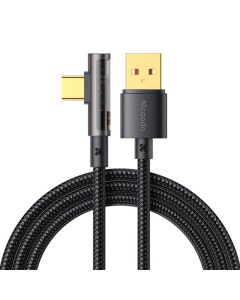 USB na USB-C Prism kabel od 90 stupnjeva Mcdodo CA-3380, 6A, 1,2 m (crni)