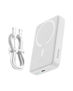 Powerbank mini Baseus 10000mAh, USB-C 30W bijeli