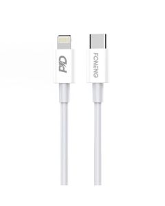 USB-C kabel za Lighting Foneng X31, 3A, 1m (bijeli)