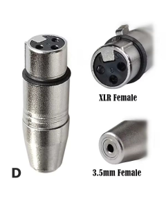 Adapter 3,5mm TRS Ženski na XLR Muški