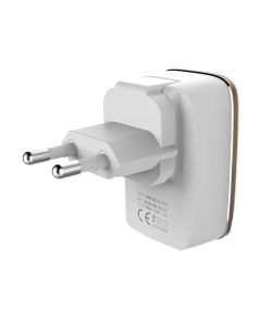 Zidni punjač LDNIO A2204 2USB + USB-C kabel