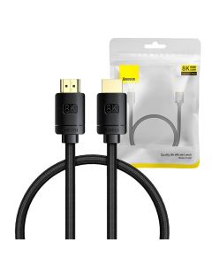 HDMI to HDMI Baseus High Definition cable 0.5m, 8K (black)