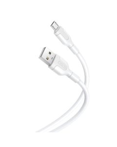 Kabel USB na Micro USB XO NB212 2.1A 1m (bijeli)