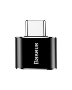 Baseus USB to USB Type-C Adapter 2.4A (Black)