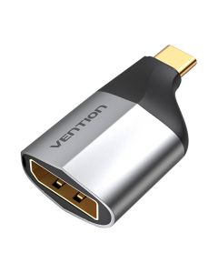 Adapter USB-C muški na DisplayPort ženski Vention TCCH0 4K 60Hz (crni)